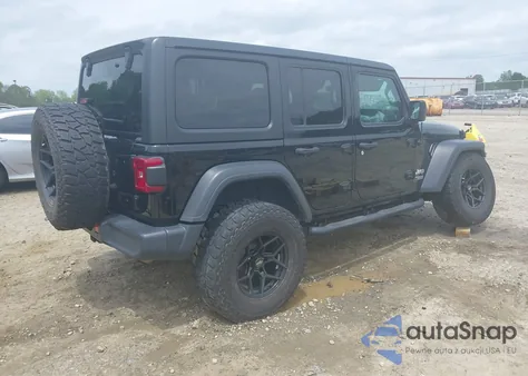 2020 Jeep Wrangler Unlimited Sport S 4X4 z USA, uszkodzony, nr VIN 1C4HJXDN5LW327476